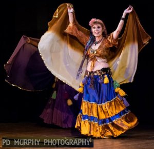 tribal veil dancer